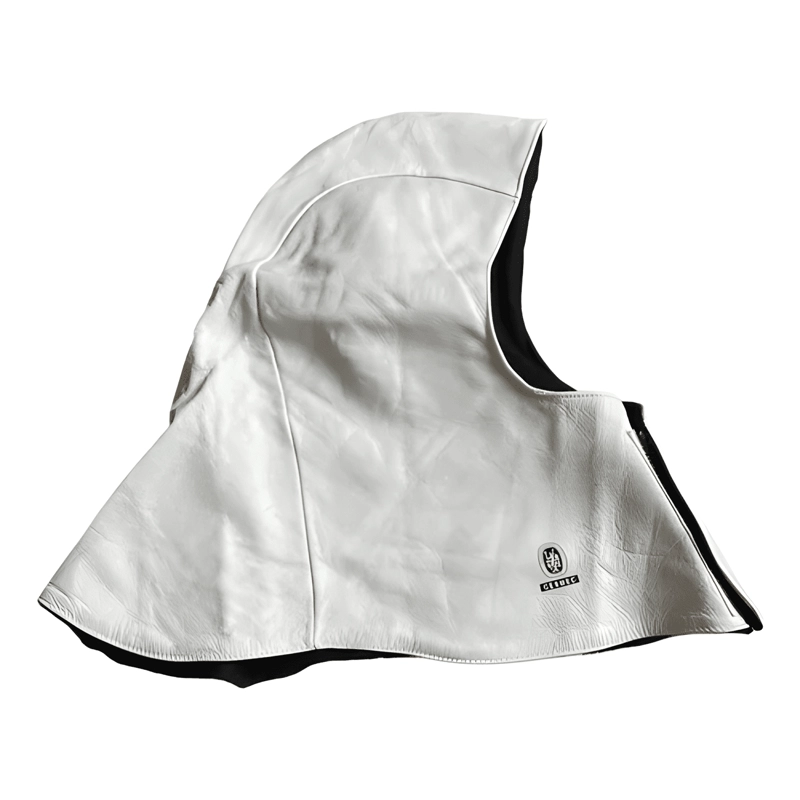 GORRO TIPO MONJA PARA SOLDADOR DE CUERO CON FORRO INTERNO - 2