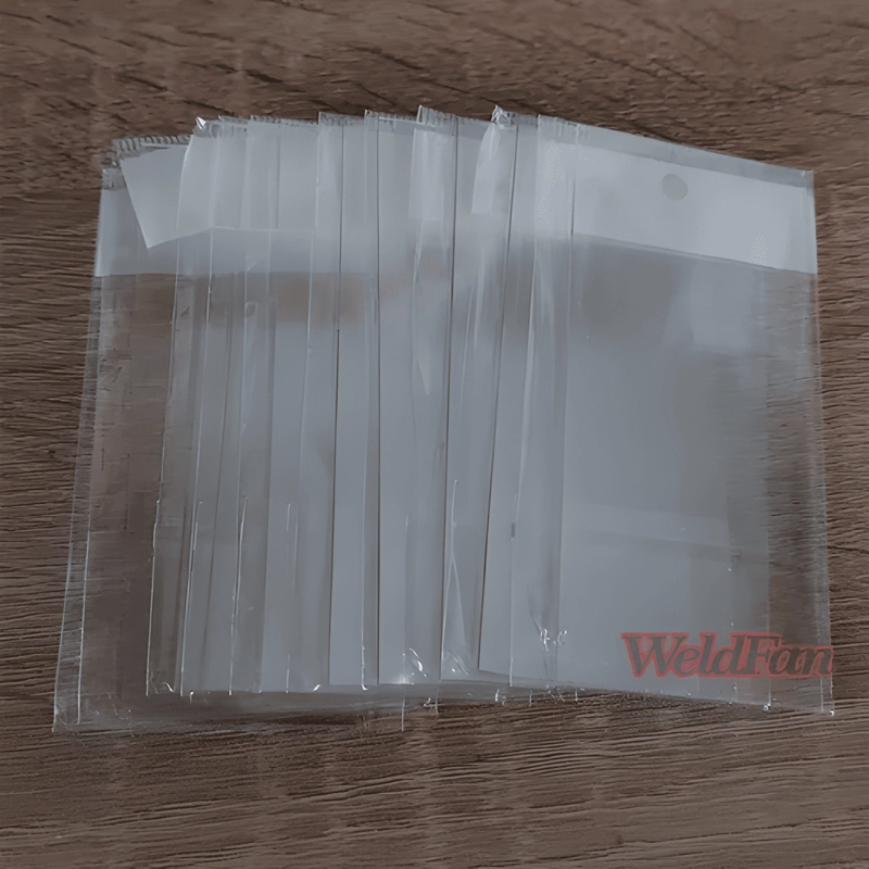 VIDRIO TRANSPARENTE PARA MASCARA DE SOLDAR X150 BLANCO - 4