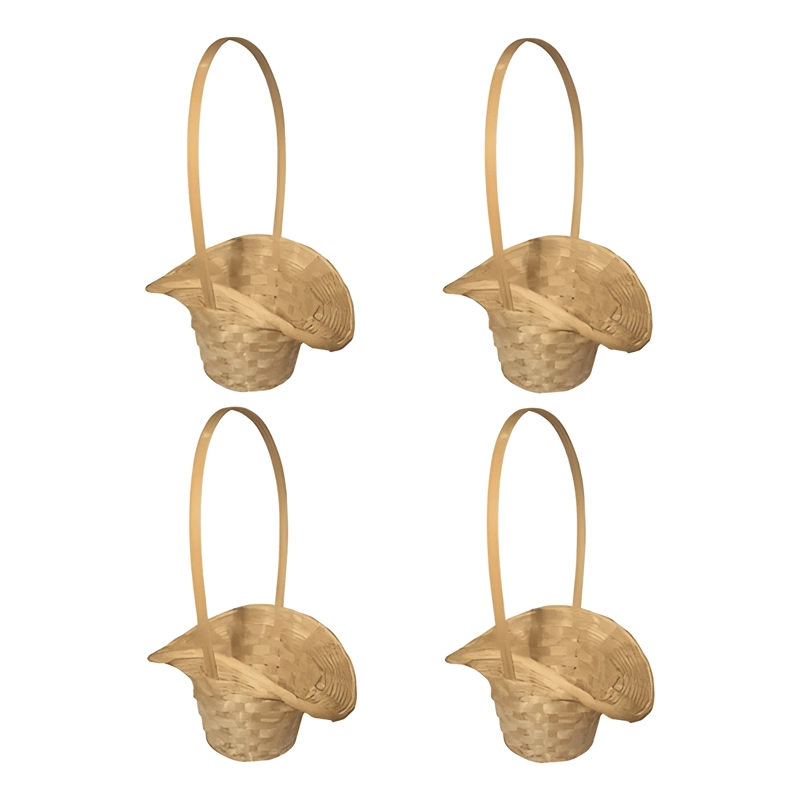 CESTAS PARA FLORES SET DE 4 - 2