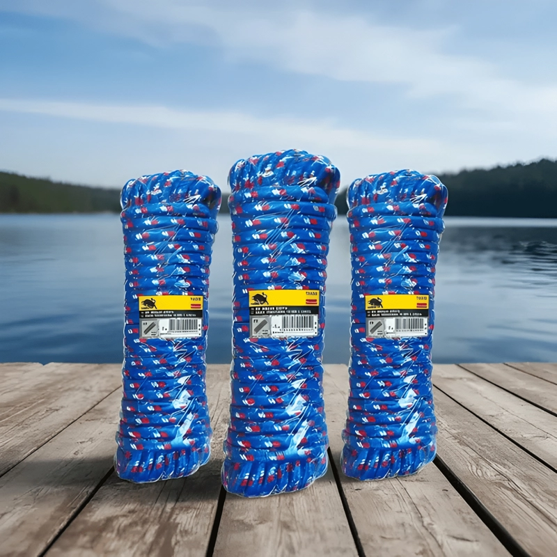 PACK 3 CUERDA TRENZADA CORDEL AMARRA SOGA 10MM X 15 M - 2