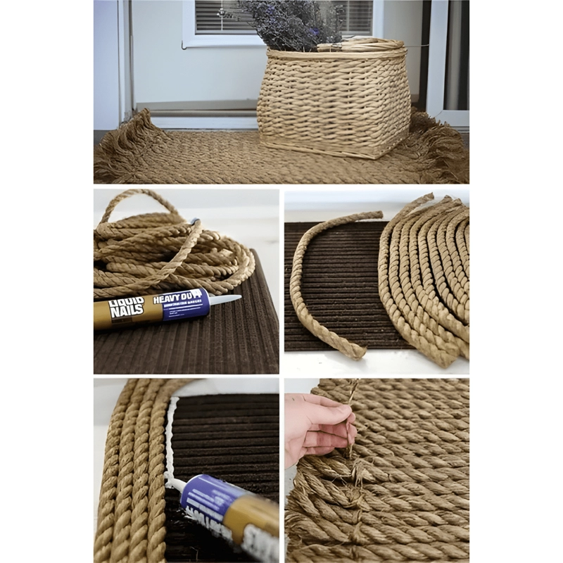 CUERDA CAÑAMO YUTE SOGA DECORACION ARTESANIAS 20 M 10MM - 2