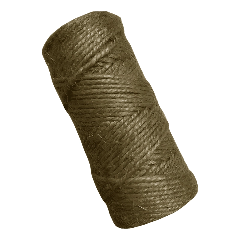 CUERDA O CORDEL YUTE NATURAL TIPO CAÑAMO 2 MM - 1
