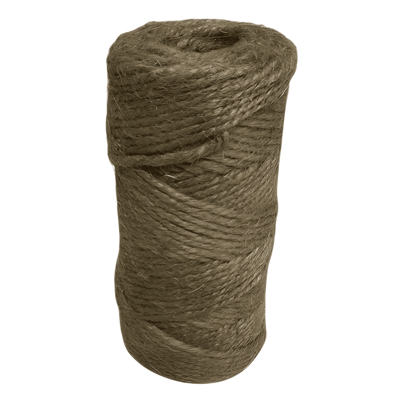 CUERDA O CORDEL YUTE NATURAL TIPO CAÑAMO 2 MM - 2