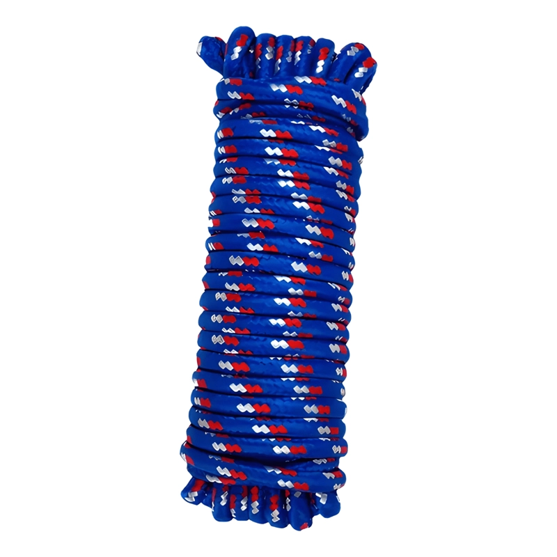 CUERDA TRENZADA CORDEL AMARRA SOGA MULTIUSO 10MM X 15 M #3 - 2