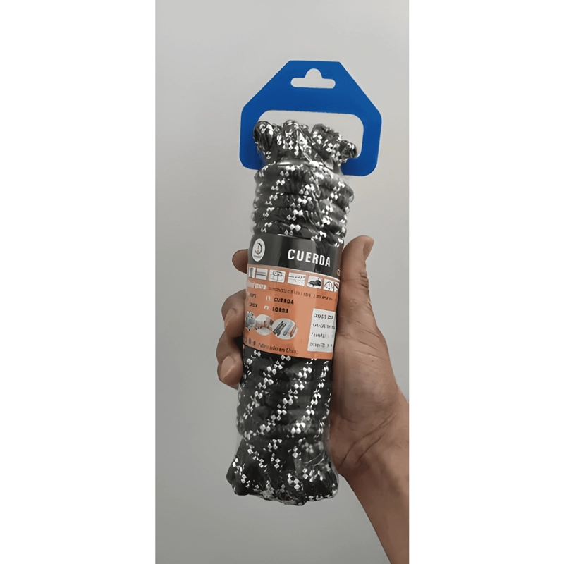 CUERDA CORDEL AMARRA SOGA POLIPROPILENO 8MM X 10 METROS #7 - 1