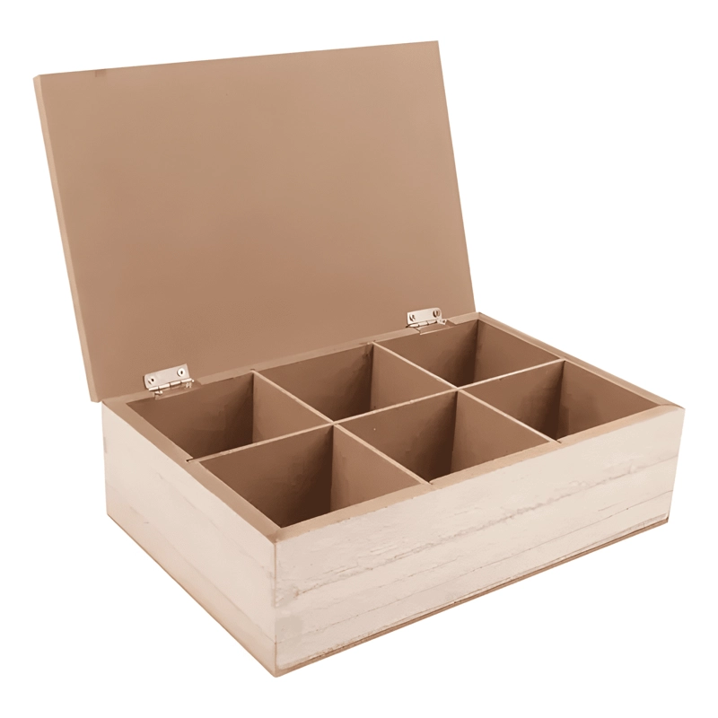 CAJA DE TE  HOME SWEET HOME 23X7X15CM - 1