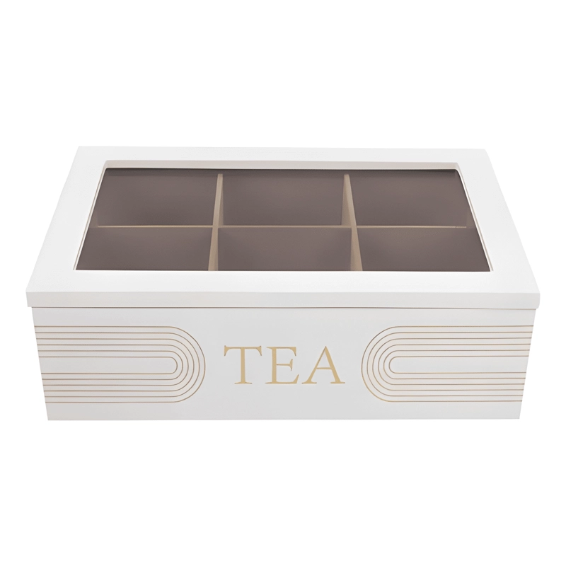 CAJA DE TE  TEA ELEGANTE 23X7X15CM - 1