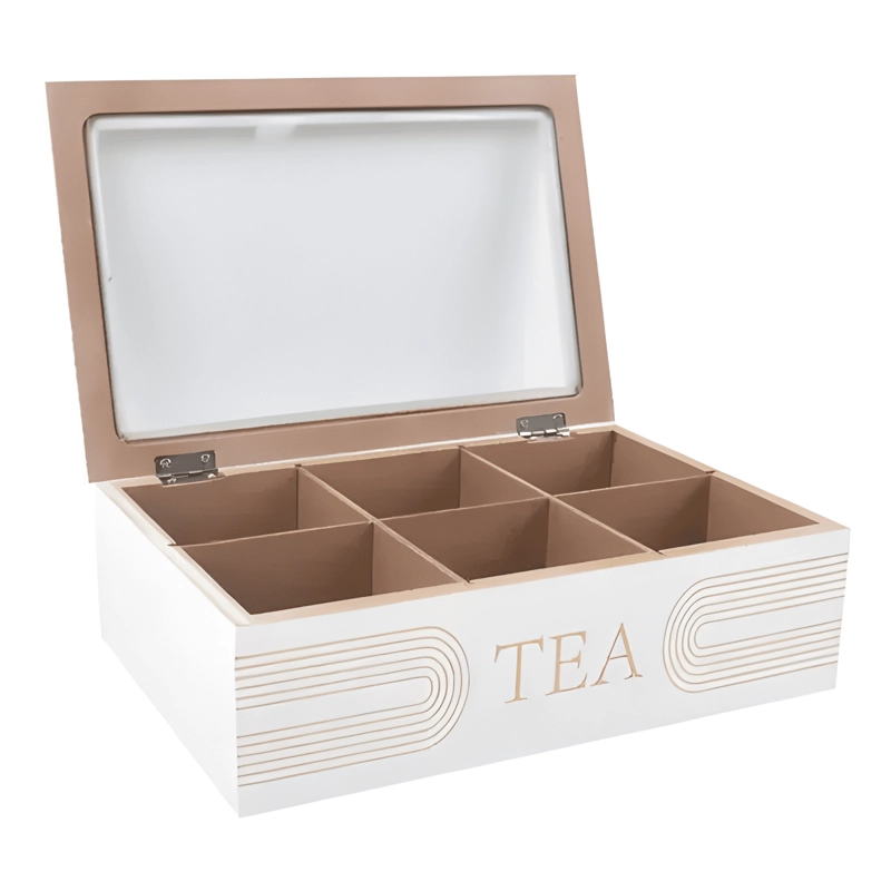 CAJA DE TE  TEA ELEGANTE 23X7X15CM - 2