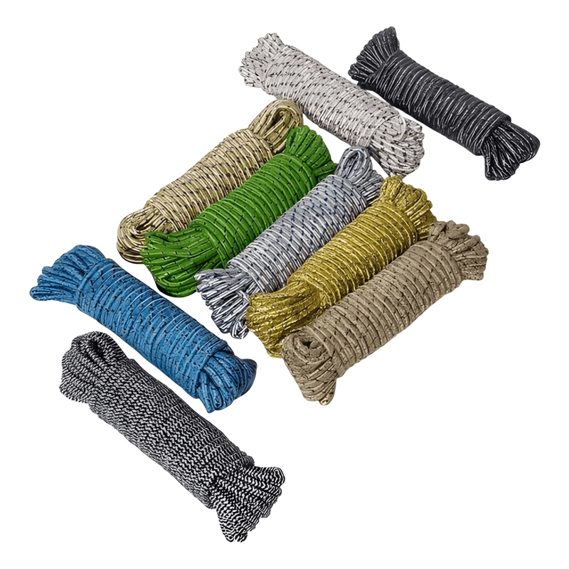 PACK 3 CUERDA TRENZADA CORDEL AMARRA MULTIUSO 8MM X 15 M - 2