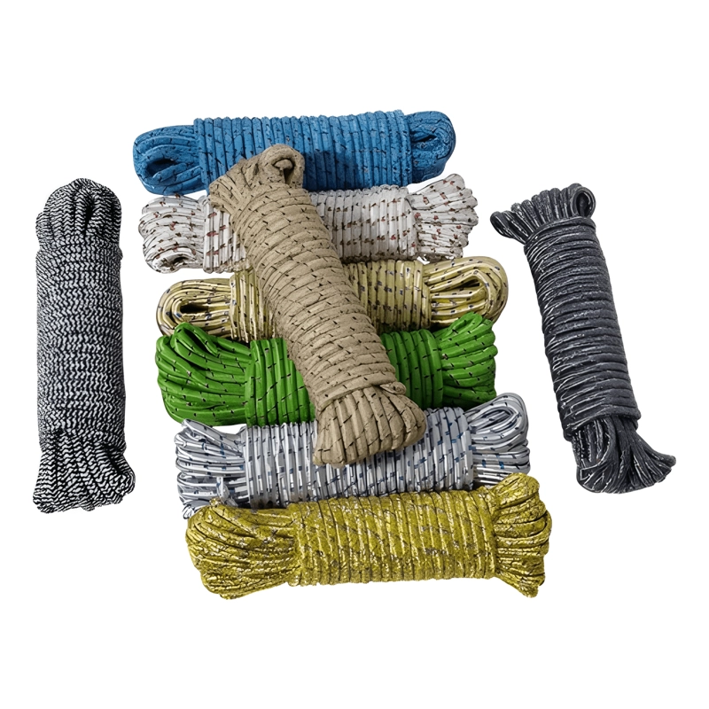 PACK 3 CUERDA TRENZADA CORDEL AMARRA MULTIUSO 8MM X 15 M - 3