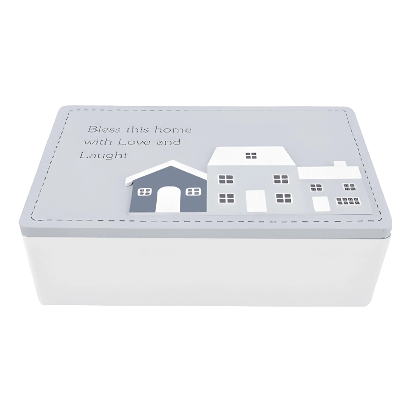 CAJA DE TE  BARRIO BLANCO 23X8X15CM - 1