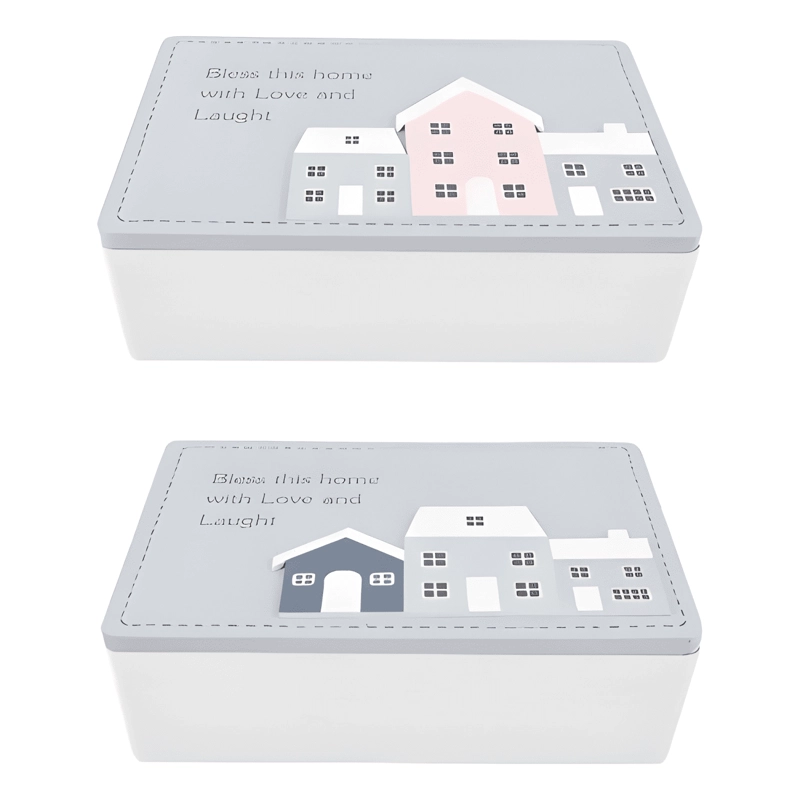 CAJA DE TE  BARRIO BLANCO 23X8X15CM - 2