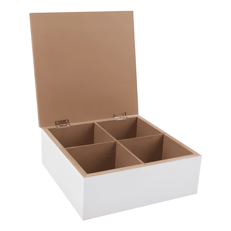 CAJA DE TE  HOME SWEET HOME 18X7X18CM - 1