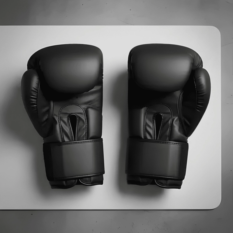GUANTES DE BOXEO HOMBRE VELCRO ENTRENAMIENTO 12OZ - 4
