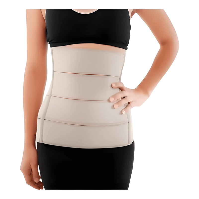 FAJA 4 BANDAS POSTOPERATORIA TODAS LAS TALLAS BEIGE - 2