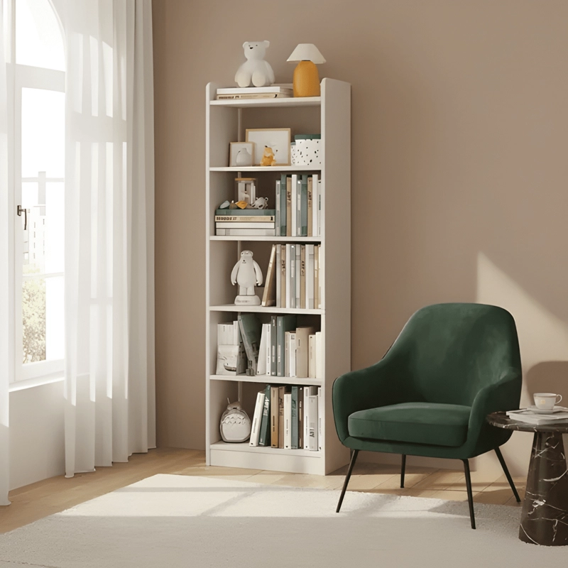 LIBRERO 6 ALTURAS CHIC HOME 180X42X22CM - 3