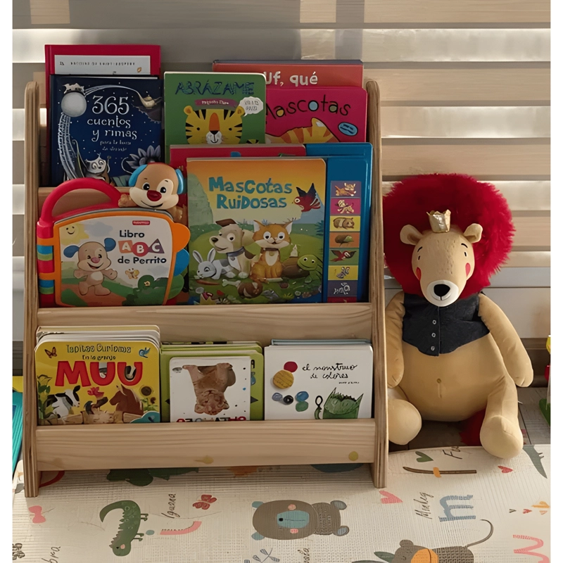 LIBRERO PARA NIÑOS MONTESSORI #7 - 1