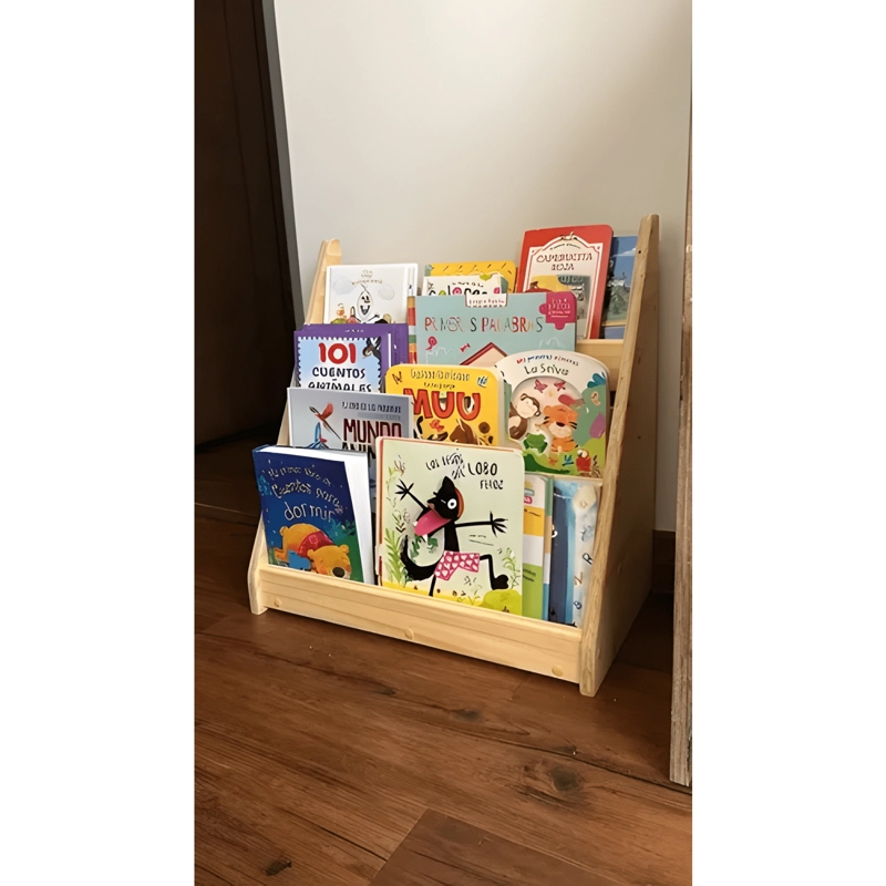 LIBRERO PARA NIÑOS MONTESSORI #3 - 4