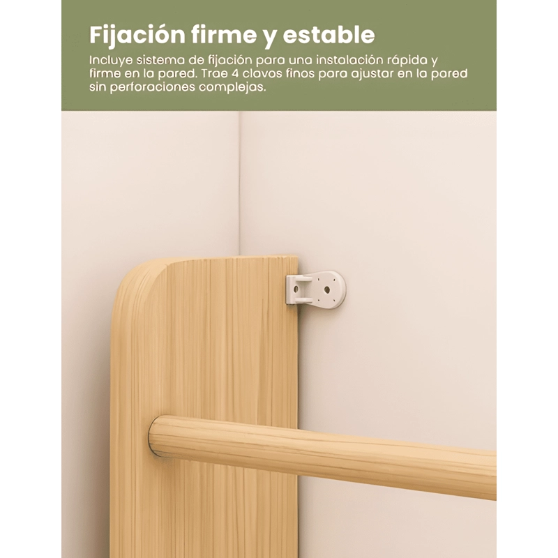 LIBRERO ORGANIZADOR INFANTIL MADERA 4 NIVELES 120X80X10CM #3 - 2