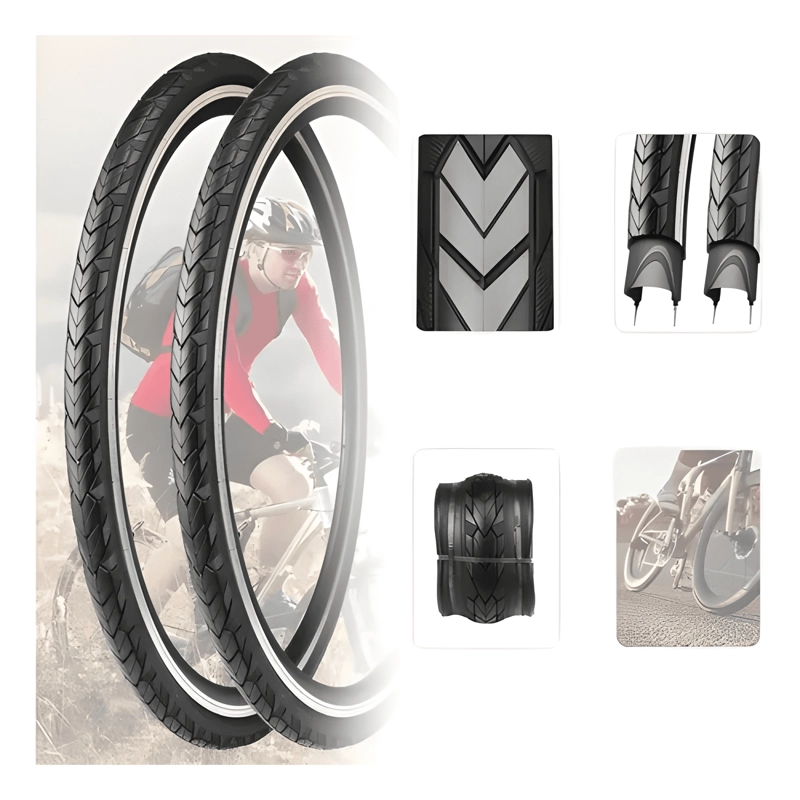 PACK 2 NEUMATICOS PLEGABLES HIBRIDO PISTERO 700X28C - 1