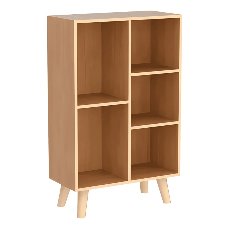 ESTANTE LIBRERO NORDICO BABYMINE 92X50X24 CM MARRON - 2