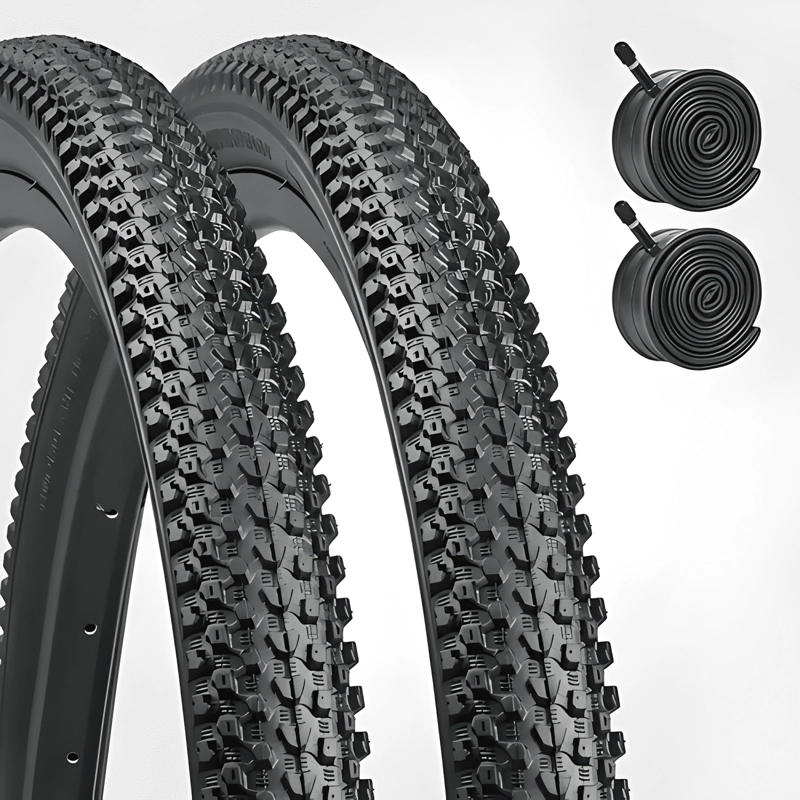 PACK 2 NEUMATICOS Y 2 CAMARAS BICICLETA ARO 29X2.125 - 4