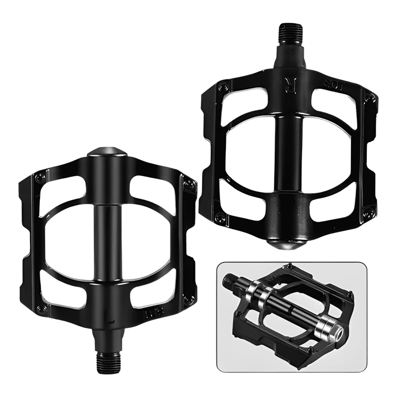 PEDALES DE ACERO PARA BICICLETA CICLISMO #1 - 1