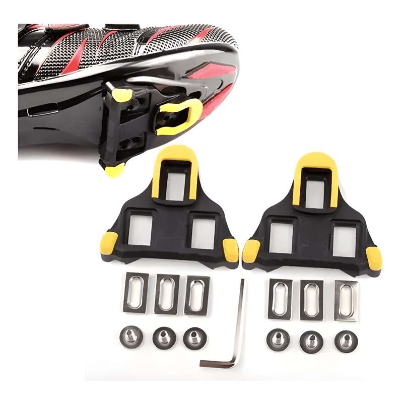 PACK 2 PARES TRABAS CALAS PEDAL CICLISMO RUTA BICICLETA - 2