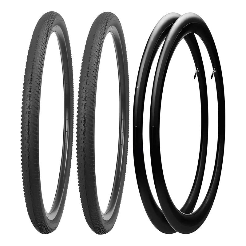 PACK NEUMATICOS Y CAMARAS BICICLETA ARO 26X2.125 - 2