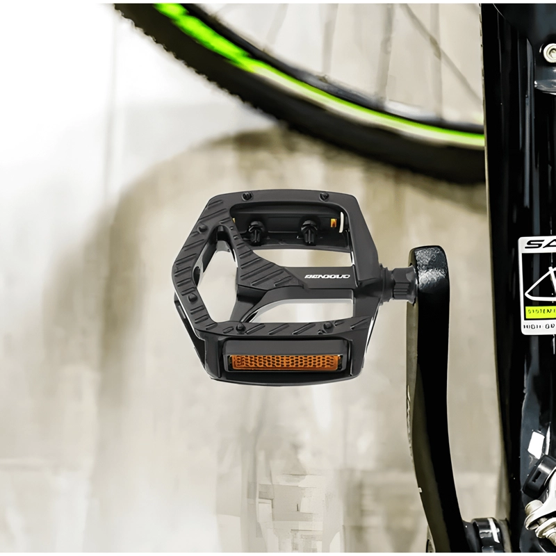 PEDAL BICICLETA MTB ANTIDESLIZANTE PEDALES ALUMINIO - 4