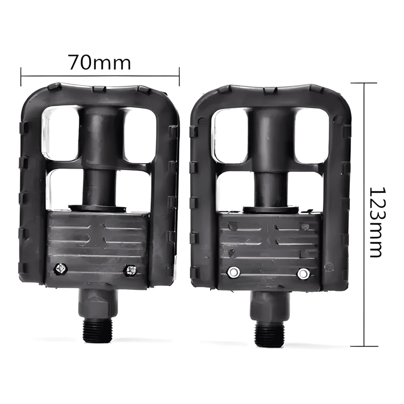 PEDALES PLASTICO RETRACTIL BICICLETA CICLISMO RESISTENTE #1 - 3