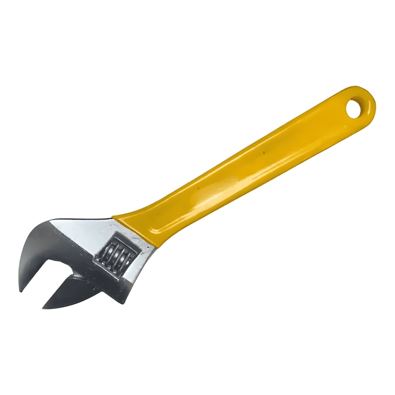 LLAVE FRANCESA AJUSTABLE 10 PULGADAS AMARILLA #1 - 1