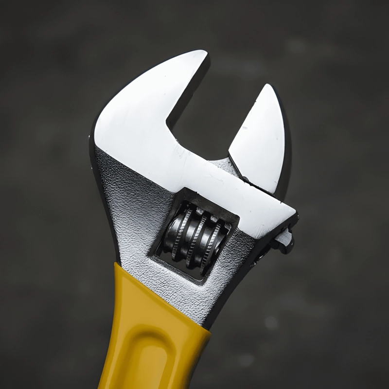 LLAVE FRANCESA AJUSTABLE MANGO DE GOMA 6 PULGADAS 15CM #2 - 3