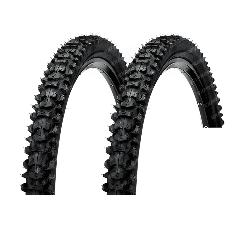 PACK 2 NEUMATICOS BICICLETA FANTOM ROCKY MTB ARO 26X2.10 - 2