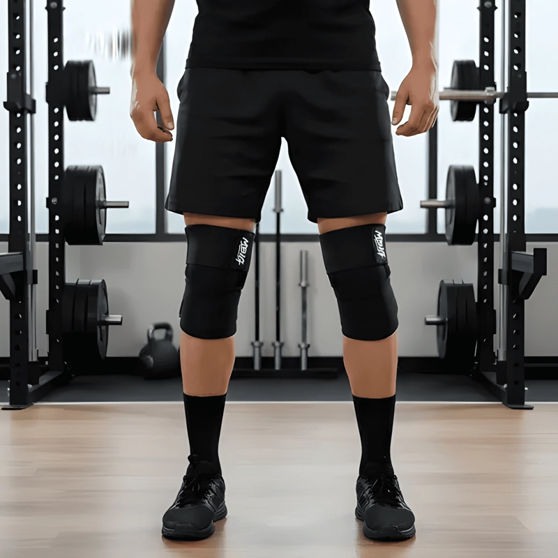 RODILLERAS DEPORTIVAS DE COMPRESION GIMNASIO CROSSFIT - 3