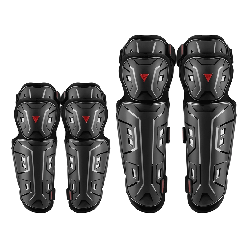 PACK RODILLERAS Y CODERAS MOTOWOLF TALLA UNICA NEGRAS - 1