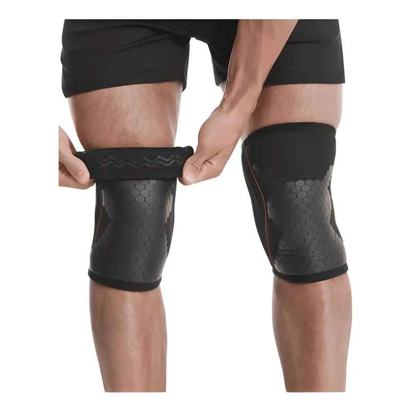 RODILLERAS DEPORTIVAS NEOPRENO CROSSFIT GYM 7MM TALLA M - 2