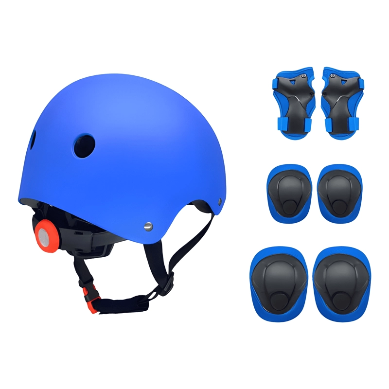 SET ALMOHADILLAS PARA CASCO 7 EN 1 NIÑOS AZULES - 2