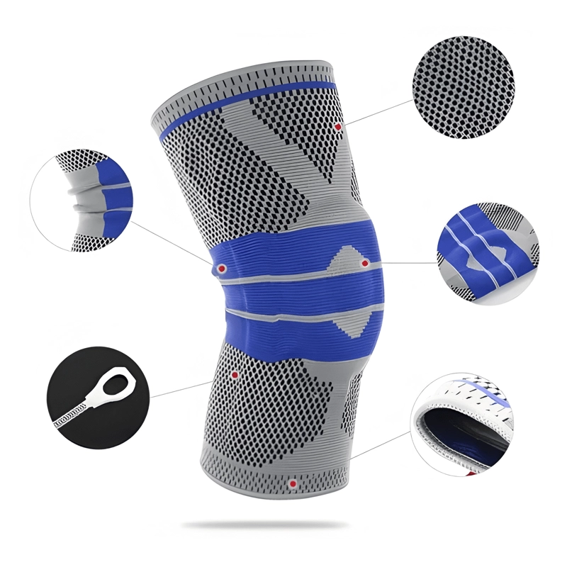 RODILLERA ORTOPE DICA DEPORTIVA CON SOPORTES SILICONA GEL #2 - 2
