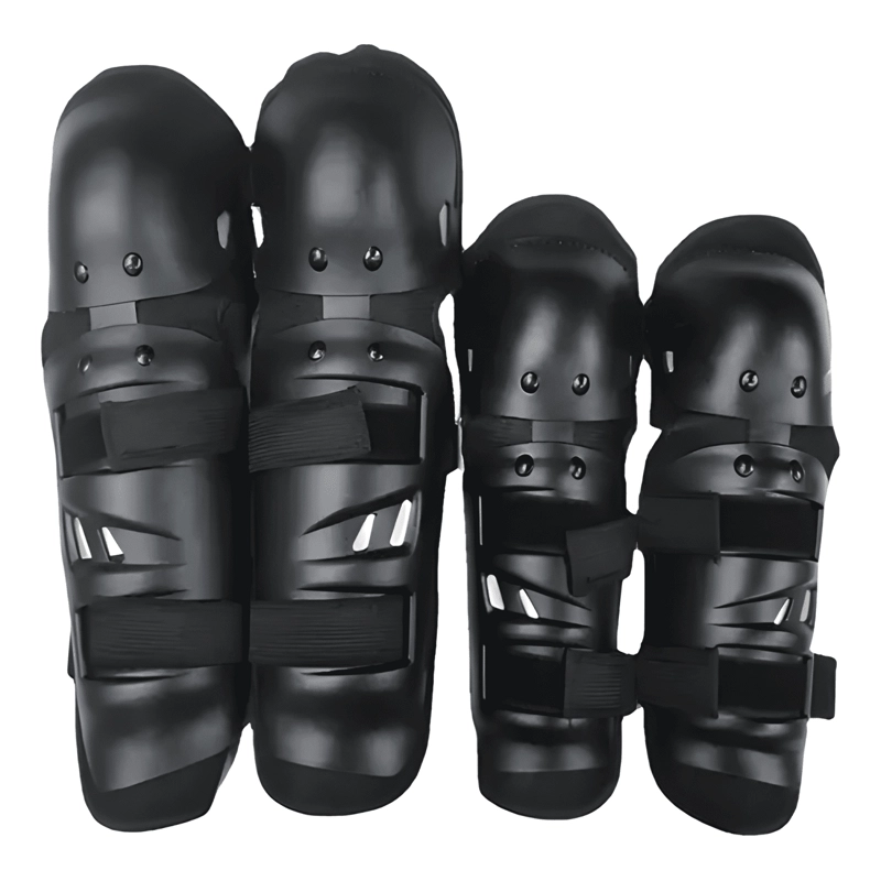 SET RODILLERAS Y CODERAS ECICLOS TALLA M NEGRAS - 3