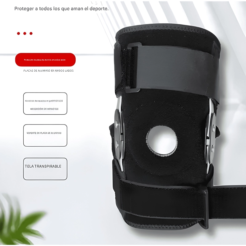 RODILLERA BISAGRA SOPORTE ROTULA Y ESTABILIDAD #2 - 3