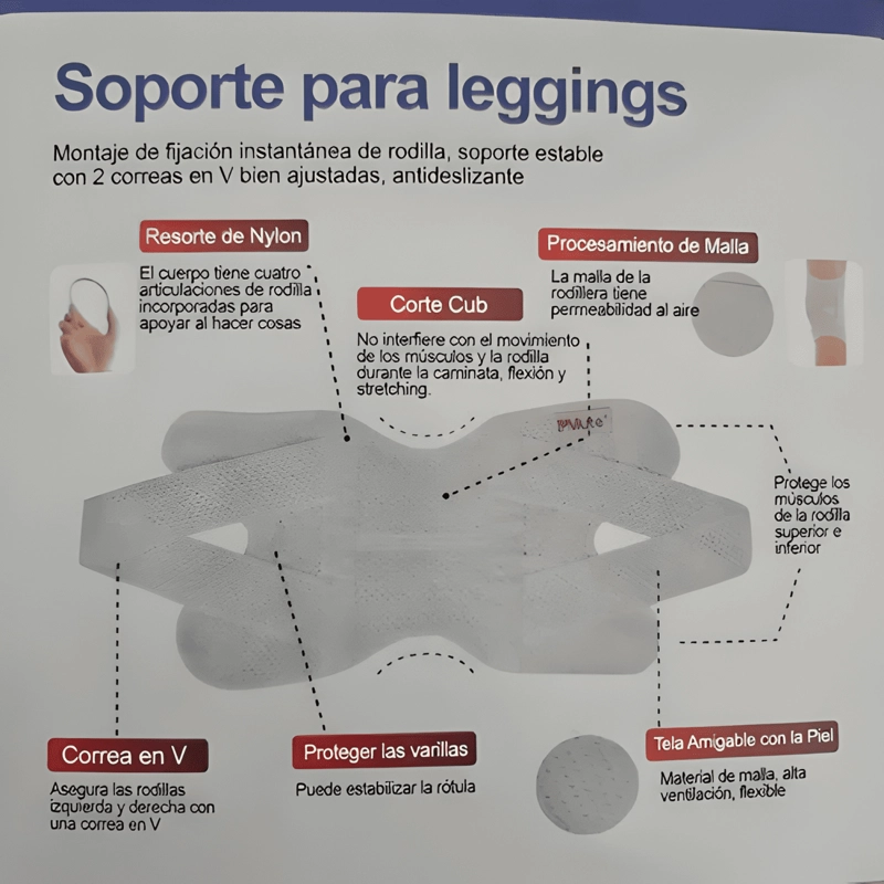 RODILLERA ORTOPE DICA DEPORTIVA ESTABILIZADORA COMPRESION - 1