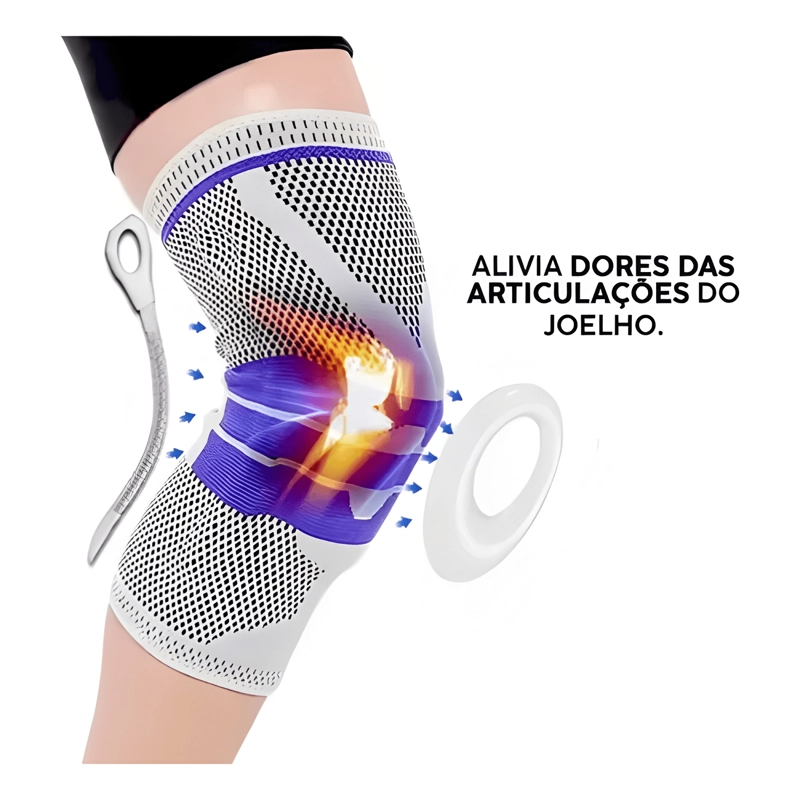 RODILLERA GEL CON SOPORTES LATERALES ALTO RENDIMIENTO - 3