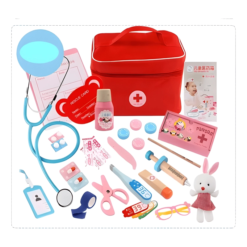 MALETA BOLSO VETERINARIA SET DE MADERA ARTIDIX - 1