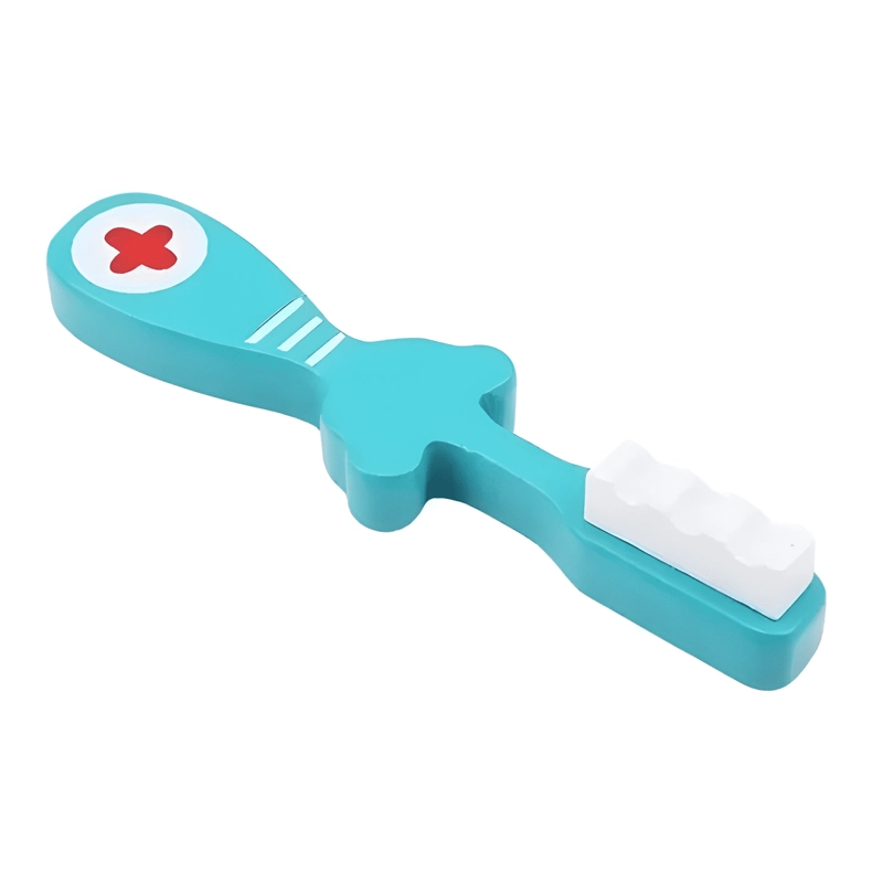 JUEGO DE JUGUETES DE MADERA DOCTOR DENTISTA PARA NIÑOS - 3