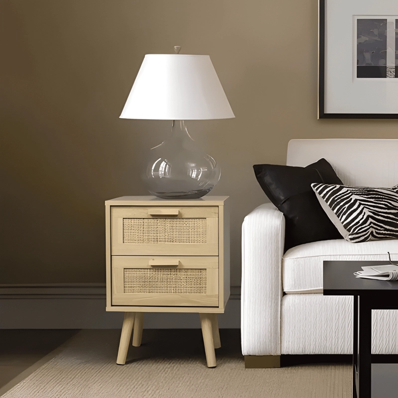 VELADOR EAMES MESH DOBLE RATAN PRATO - 2