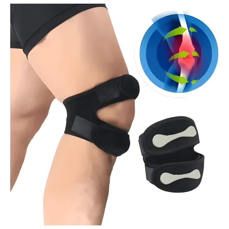 PACK 2 RODILLERAS NEOCLINIC MENISQUERA NEOPRENO NEGRAS #2 - 4