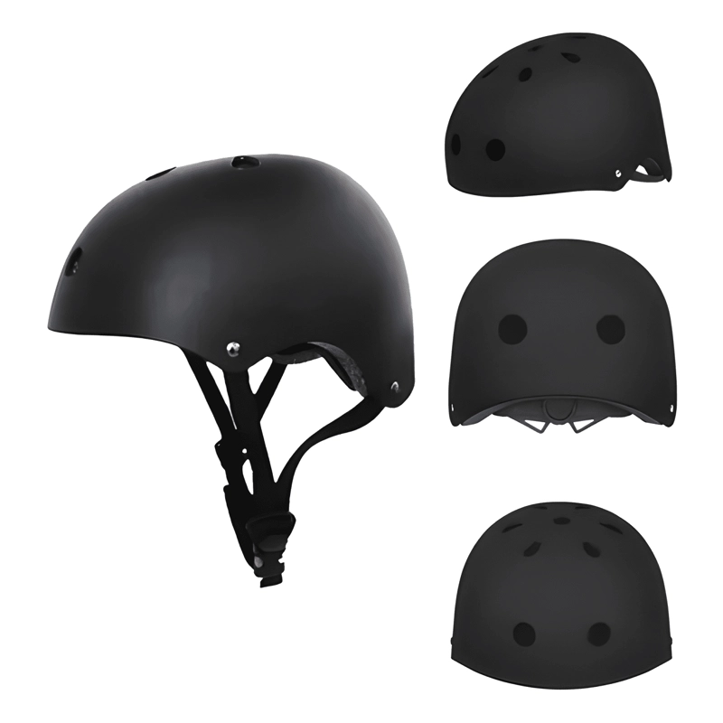 SET 7 PIEZAS PROTECCIONES CASCO BICICLETA SKATE PATIN #16 - 3