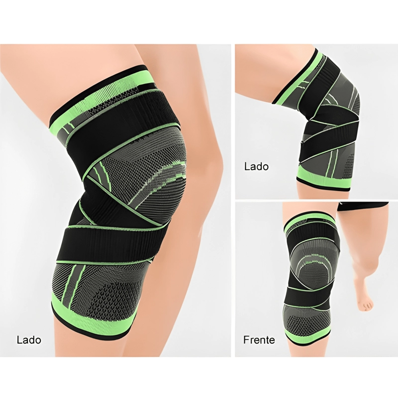 RODILLERA 3D DEPORTIVA DE DOBLE PRESION PARA FITNESS - 4