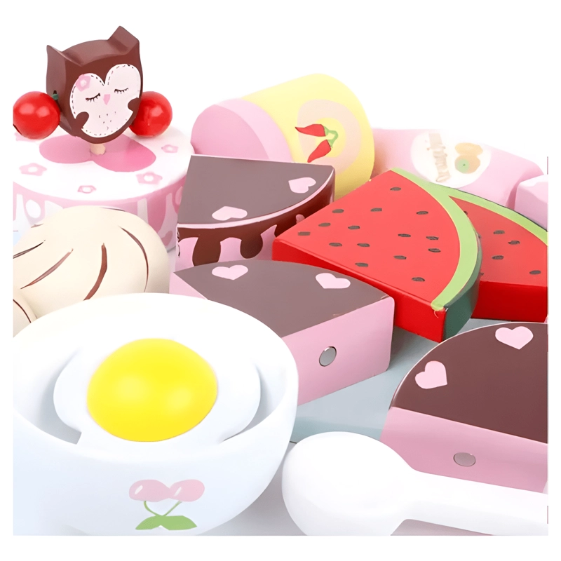 JUEGO DE SIMULACION DESAYUNO ONCE CAFE  Y POSTRE - 1